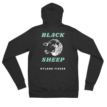 Load image into Gallery viewer, &quot;Black Sheep&quot; Zip Hoodie
